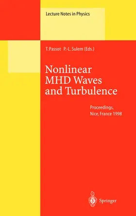Sulem / Passot |  Nonlinear MHD Waves and Turbulence | Buch |  Sack Fachmedien