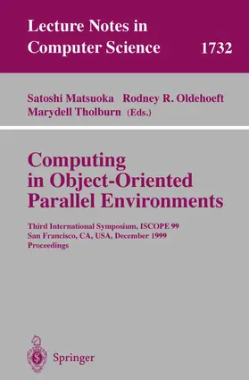 Matsuoka / Oldehoeft / Tholburn |  Computing in Object-Oriented Parallel Environments | Buch |  Sack Fachmedien