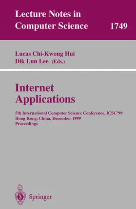 Lee / Hui |  Internet Applications | Buch |  Sack Fachmedien