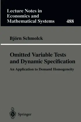 Schmolck |  Omitted Variable Tests and Dynamic Specification | Buch |  Sack Fachmedien