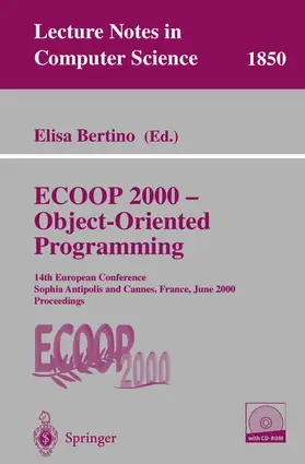 Bertino |  ECOOP 2000 - Object-Oriented Programming | Buch |  Sack Fachmedien