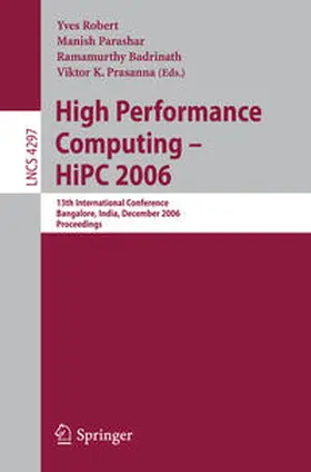 Robert / Parashar / Badrinath | High Performance Computing - HiPC 2006 | E-Book | sack.de