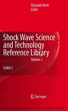 Horie |  Shock Wave Science and Technology Reference Library, Vol. 2 | eBook | Sack Fachmedien