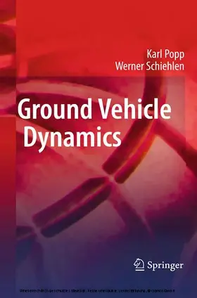 Popp / Schiehlen | Ground Vehicle Dynamics | E-Book | sack.de
