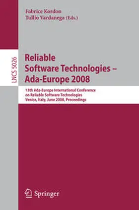 Kordon / Vardanega | Reliable Software Technologies - Ada-Europe 2008 | E-Book | sack.de