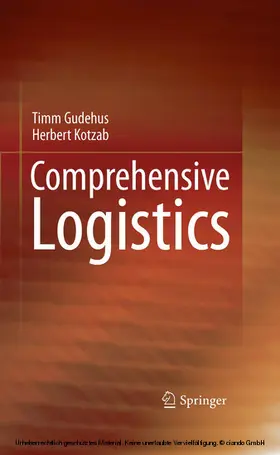 Gudehus / Kotzab |  Comprehensive Logistics | eBook | Sack Fachmedien