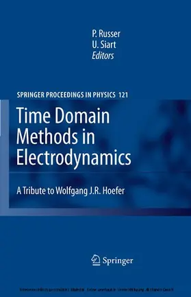 Russer / Siart | Time Domain Methods in Electrodynamics | E-Book | sack.de