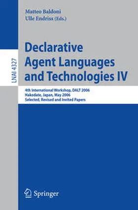 Baldoni / Endriss |  Declarative Agent Languages and Technologies IV | eBook | Sack Fachmedien