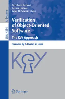 Beckert / Hähnle / Schmitt |  Verification of Object-Oriented Software. The KeY Approach | eBook | Sack Fachmedien