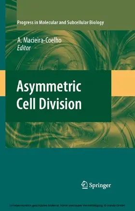 Macieira-Coelho |  Asymmetric Cell Division | eBook | Sack Fachmedien