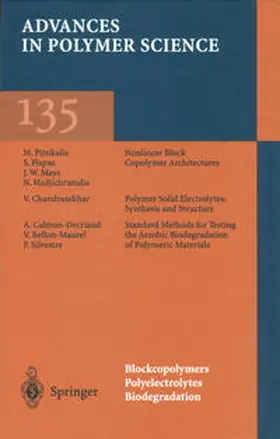 Blockcopolymers, Polyelectrolytes, Biodegradation | E-Book | sack.de