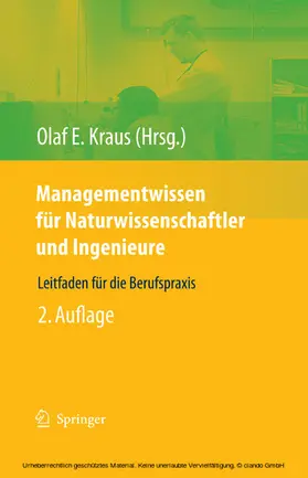 Kraus |  Managementwissen für Naturwissenschaftler und Ingenieure | eBook | Sack Fachmedien