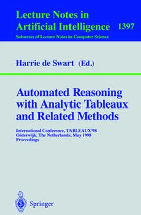 Swart |  Automated Reasoning with Analytic Tableaux and Related Methods | eBook | Sack Fachmedien