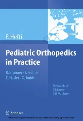 Hefti |  Pediatric Orthopedics in Practice | eBook | Sack Fachmedien