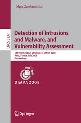 Zamboni | Detection of Intrusions and Malware, and Vulnerability Assessment | E-Book | sack.de