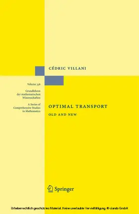 Villani |  Optimal Transport | eBook | Sack Fachmedien