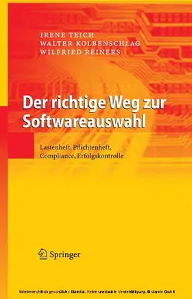 Teich / Kolbenschlag / Reiners | Der richtige Weg zur Softwareauswahl | E-Book | sack.de