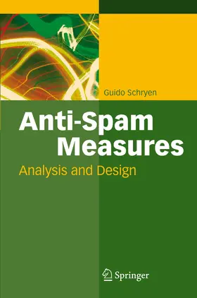 Schryen |  Anti-Spam Measures | Buch |  Sack Fachmedien