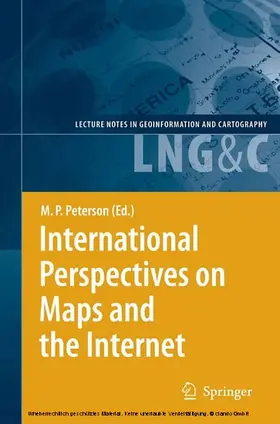 Peterson |  International Perspectives on Maps and the Internet | eBook | Sack Fachmedien