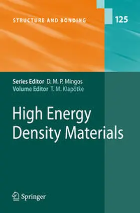Klapötke | High Energy Density Materials | E-Book | sack.de