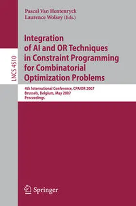 Van Hentenryck / Wolsey | Integration of AI and OR Techniques in Constraint Programming for Combinatorial Optimization Problems | E-Book | sack.de