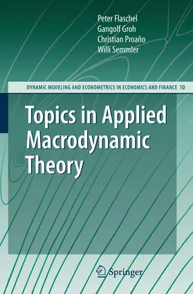 Flaschel / Groh / Proano |  Topics in Applied Macrodynamic Theory | Buch |  Sack Fachmedien