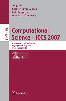 Shi / Sloot / Albada |  Computational Science - ICCS 2007 | Buch |  Sack Fachmedien