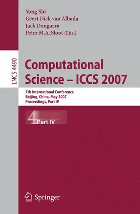 Shi / Sloot / Albada |  Computational Science - ICCS 2007 | Buch |  Sack Fachmedien