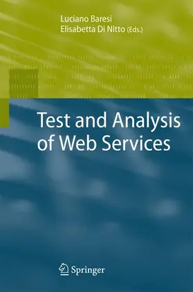 Baresi |  Test and Analysis of Web Services | Buch |  Sack Fachmedien