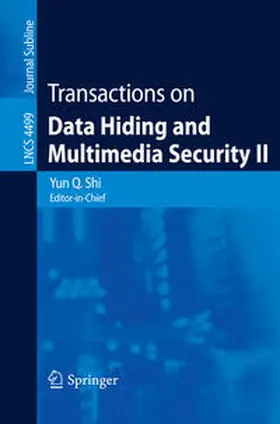 Shi |  Transactions on Data Hiding and Multimedia Security II | eBook | Sack Fachmedien