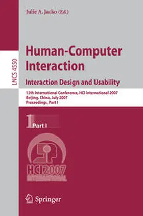 Jacko | Human-Computer Interaction. Interaction Design and Usability | E-Book | sack.de