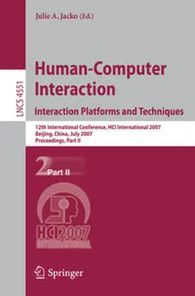 Jacko | Human-Computer Interaction. Interaction Platforms and Techniques | E-Book | sack.de