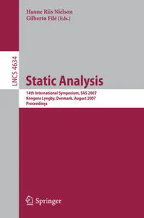 Riis Nielson / Filé | Static Analysis | E-Book | sack.de