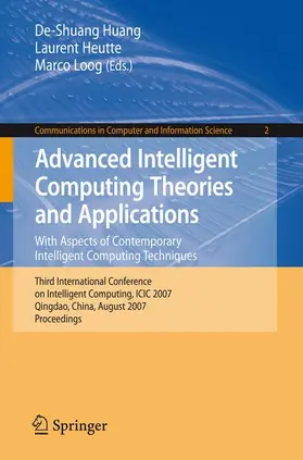 Huang / Loog / Heutte |  Advanced Intelligent Computing Theories and Applications | Buch |  Sack Fachmedien