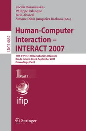 Baranauskas / Palanque / Abascal | Human-Computer Interaction - INTERACT 2007 | E-Book | sack.de