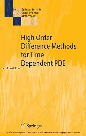 Gustafsson |  High Order Difference Methods for Time Dependent PDE | eBook | Sack Fachmedien
