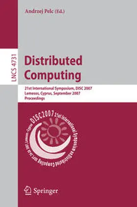 Pelc |  Distributed Computing | eBook | Sack Fachmedien
