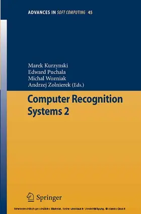 Kurzynski / Puchala / Wozniak | Computer Recognition Systems 2 | E-Book | sack.de