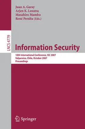 Garay / Lenstra / Mambo |  Information Security | eBook | Sack Fachmedien
