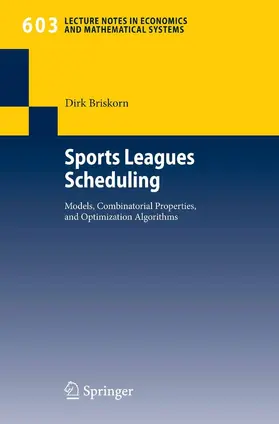 Briskorn | Sports Leagues Scheduling | E-Book | sack.de