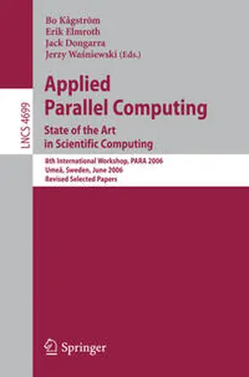 Kagström / Elmroth / Dongarra | Applied Parallel Computing | E-Book | sack.de