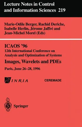 Berger / Deriche / Morel |  ICAOS '96 12th International Conference on Analysis and Optimization of Systems | Buch |  Sack Fachmedien