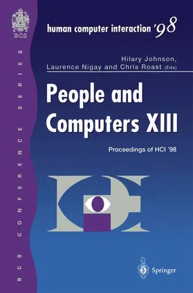Johnson / Nigay / Roast |  People and Computers XIII | Buch |  Sack Fachmedien