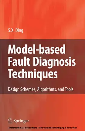 Ding |  Model-based Fault Diagnosis Techniques | eBook | Sack Fachmedien