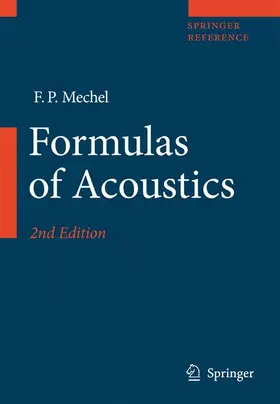 Mechel |  Formulas of Acoustics | Buch |  Sack Fachmedien