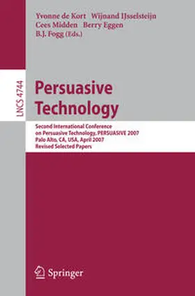 de Kort / IJsselsteijn / Midden | Persuasive Technology | E-Book | sack.de