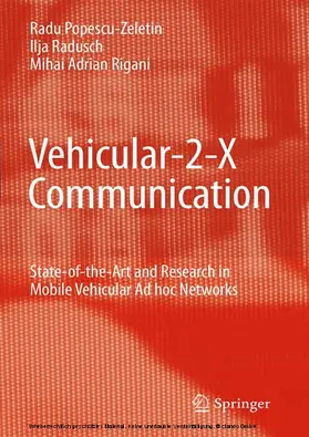 Popescu-Zeletin / Radusch / Rigani | Vehicular-2-X Communication | E-Book | sack.de