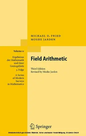 Fried / Jarden |  Field Arithmetic | eBook | Sack Fachmedien