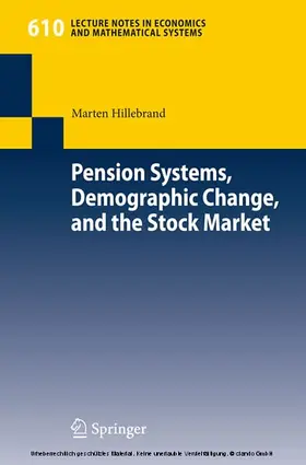 Hillebrand |  Pension Systems, Demographic Change, and the Stock Market | eBook | Sack Fachmedien