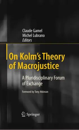 Gamel / Lubrano |  On Kolm's Theory of Macrojustice | eBook | Sack Fachmedien